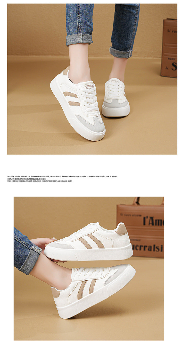 Double Take Stripe Trainers