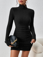 Hold Me Close Ribbed Bodycon Mini Dress