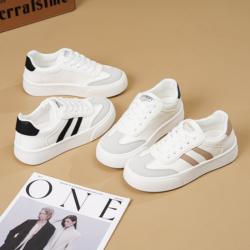 Double Take Stripe Trainers
