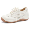 Sunlit Steps Cut-Out Wedge Trainers