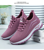 Rose Pace Lace-Up Trainers