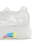Airy Elevation Mesh Wedge Trainers