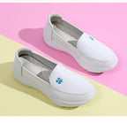 Blue Bloom Slip-On Shoes