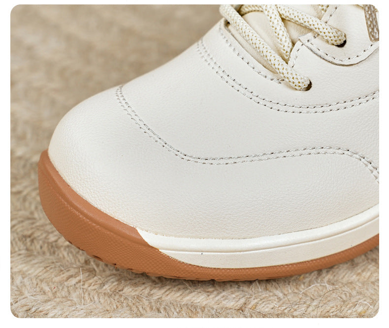 Sunlit Steps Cut-Out Wedge Trainers