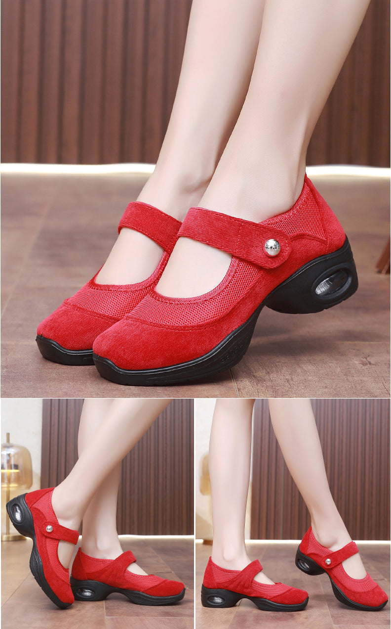 Moving Grace Mesh Mary Janes