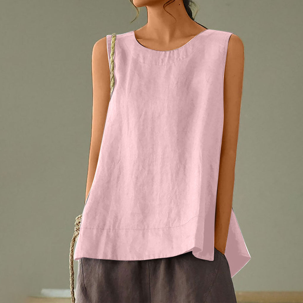 Sea Breeze Relaxed Sleeveless Top