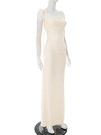 After Hours Lace-Waist Maxi Dress