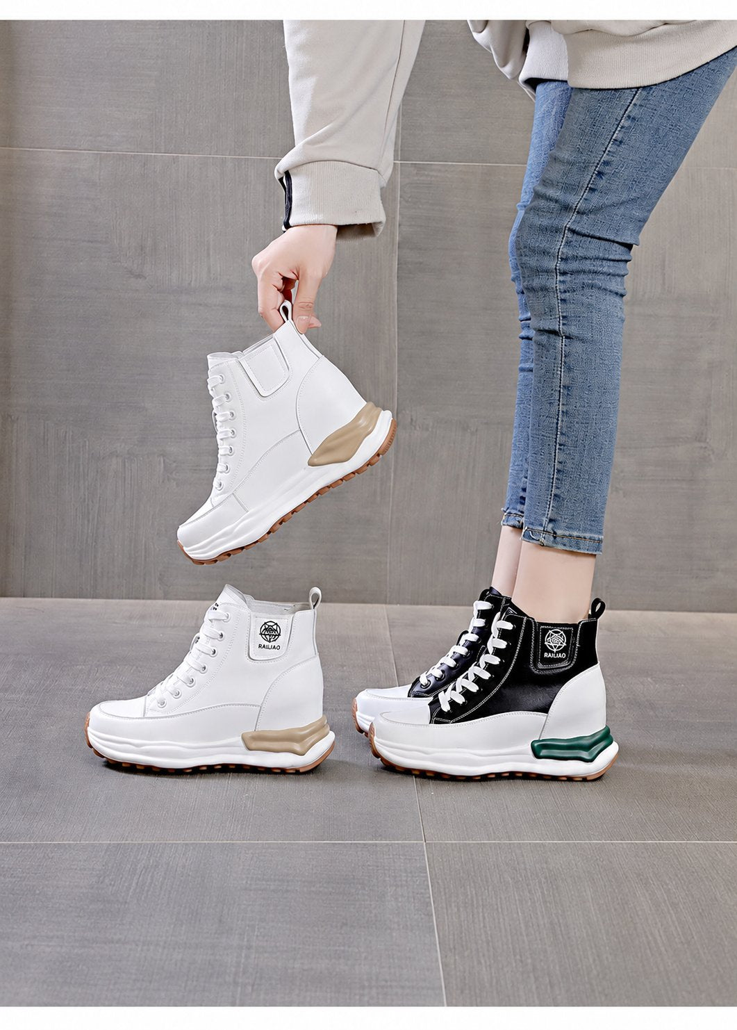 Higher Ground Platform High-Tops