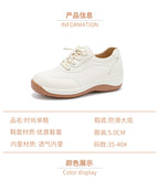 Sunlit Steps Cut-Out Wedge Trainers