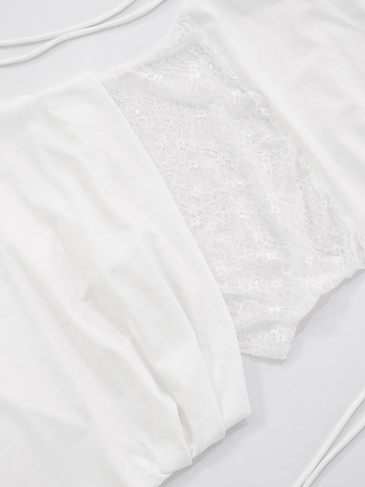After Hours Lace-Waist Maxi Dress
