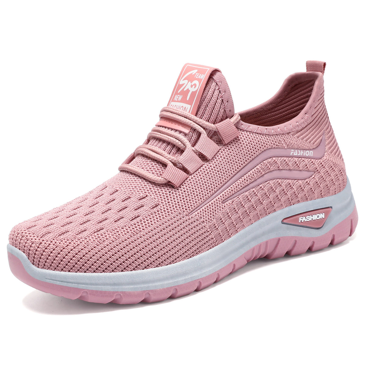Rose Pace Lace-Up Trainers