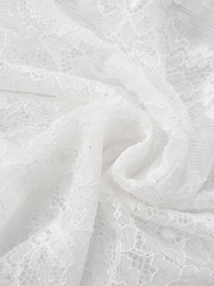 After Hours Lace-Waist Maxi Dress