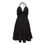 Summer Crush Smocked Halter Mini Dress