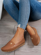 Petal Touch Stitched Loafers