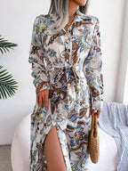 Wanderlust Paisley Shirt Dress