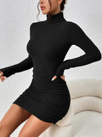 Hold Me Close Ribbed Bodycon Mini Dress