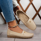 Petal Touch Stitched Loafers