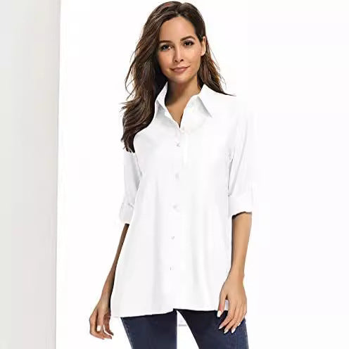 Off Duty Roll-Sleeve Shirt