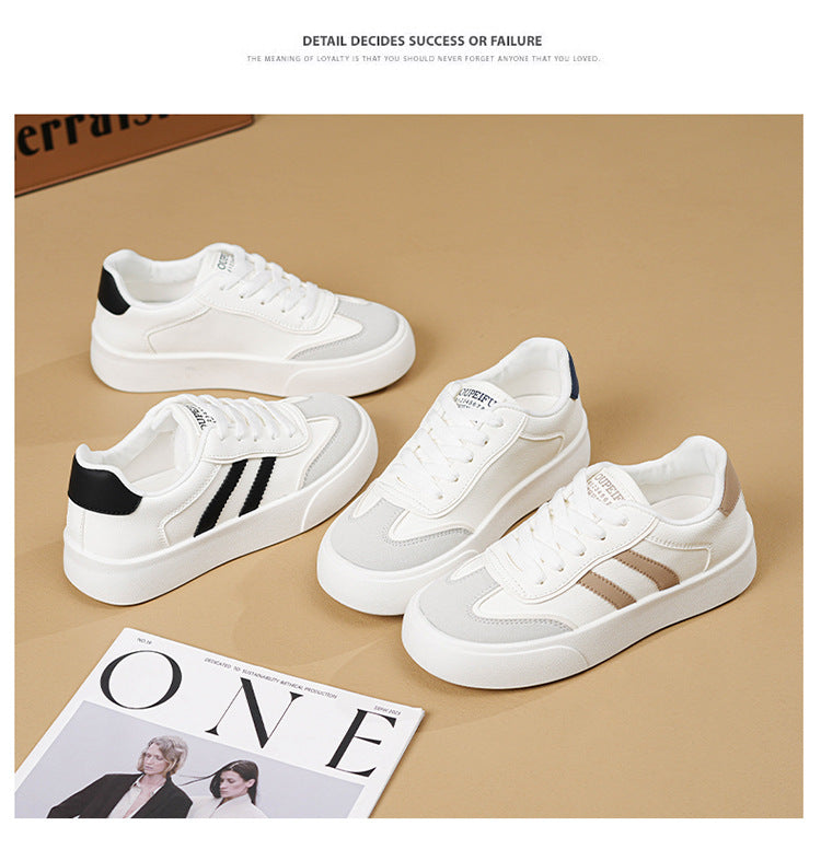 Double Take Stripe Trainers