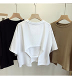 Open Secret Cut-Out Back Tee