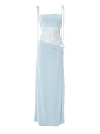 After Hours Lace-Waist Maxi Dress