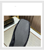 Fireside Sparkle Buckle Flats