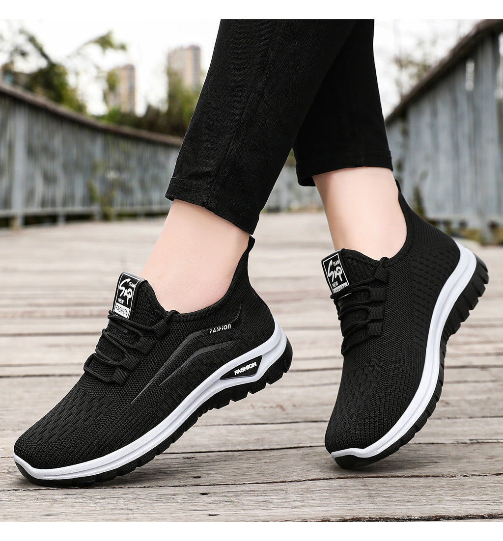 Rose Pace Lace-Up Trainers