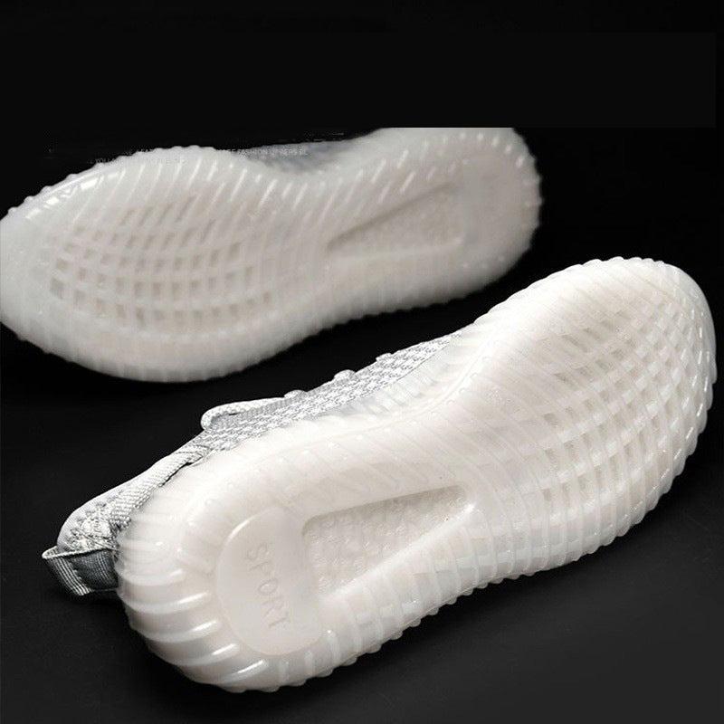 Off-Duty Knit Trainers