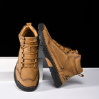 Blue Horizon Lace-Up Ankle Boots