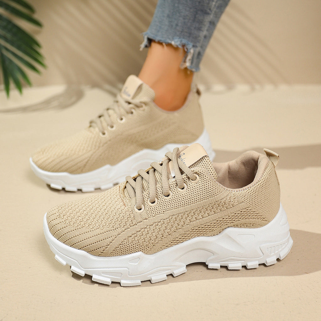 Sandy Trails Knit Trainers