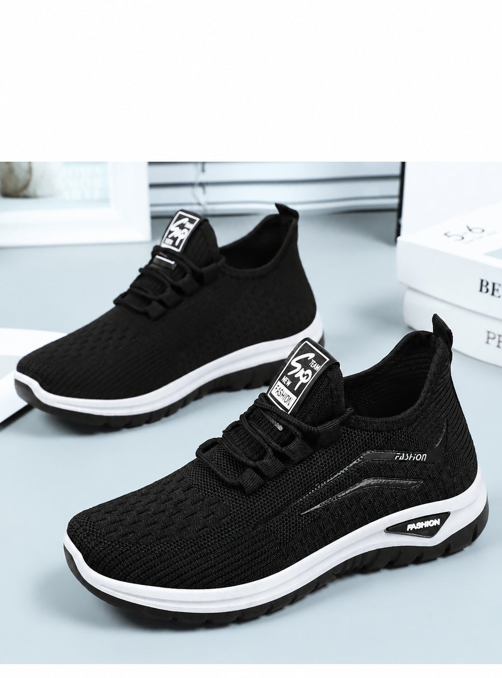 Rose Pace Lace-Up Trainers