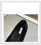 Fireside Sparkle Buckle Flats