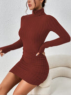 Hold Me Close Ribbed Bodycon Mini Dress