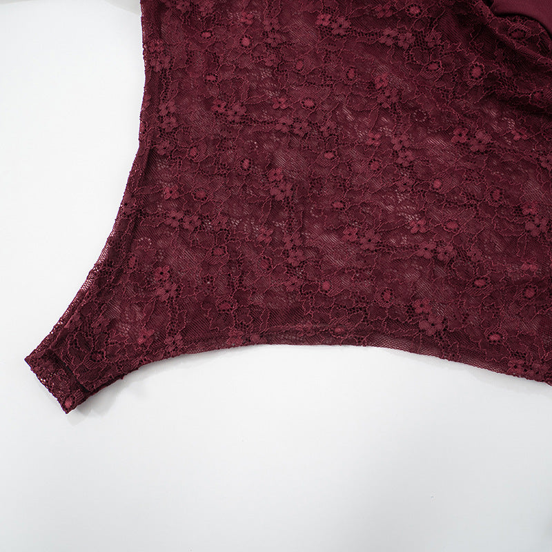 After Hours Lace-Waist Maxi Dress