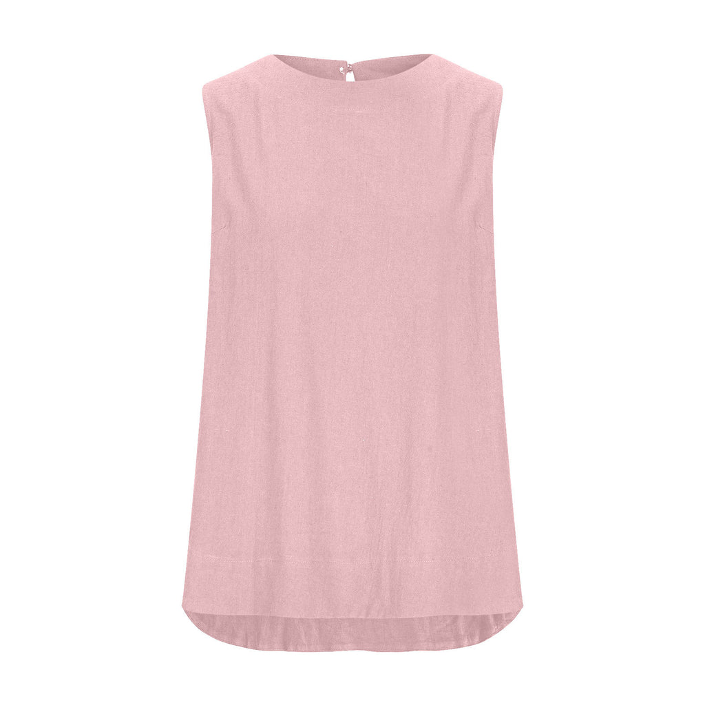Sea Breeze Relaxed Sleeveless Top