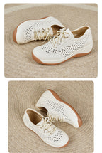 Sunlit Steps Cut-Out Wedge Trainers