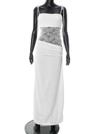 After Hours Lace-Waist Maxi Dress