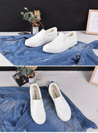 Clean Slate Slip-On Trainers