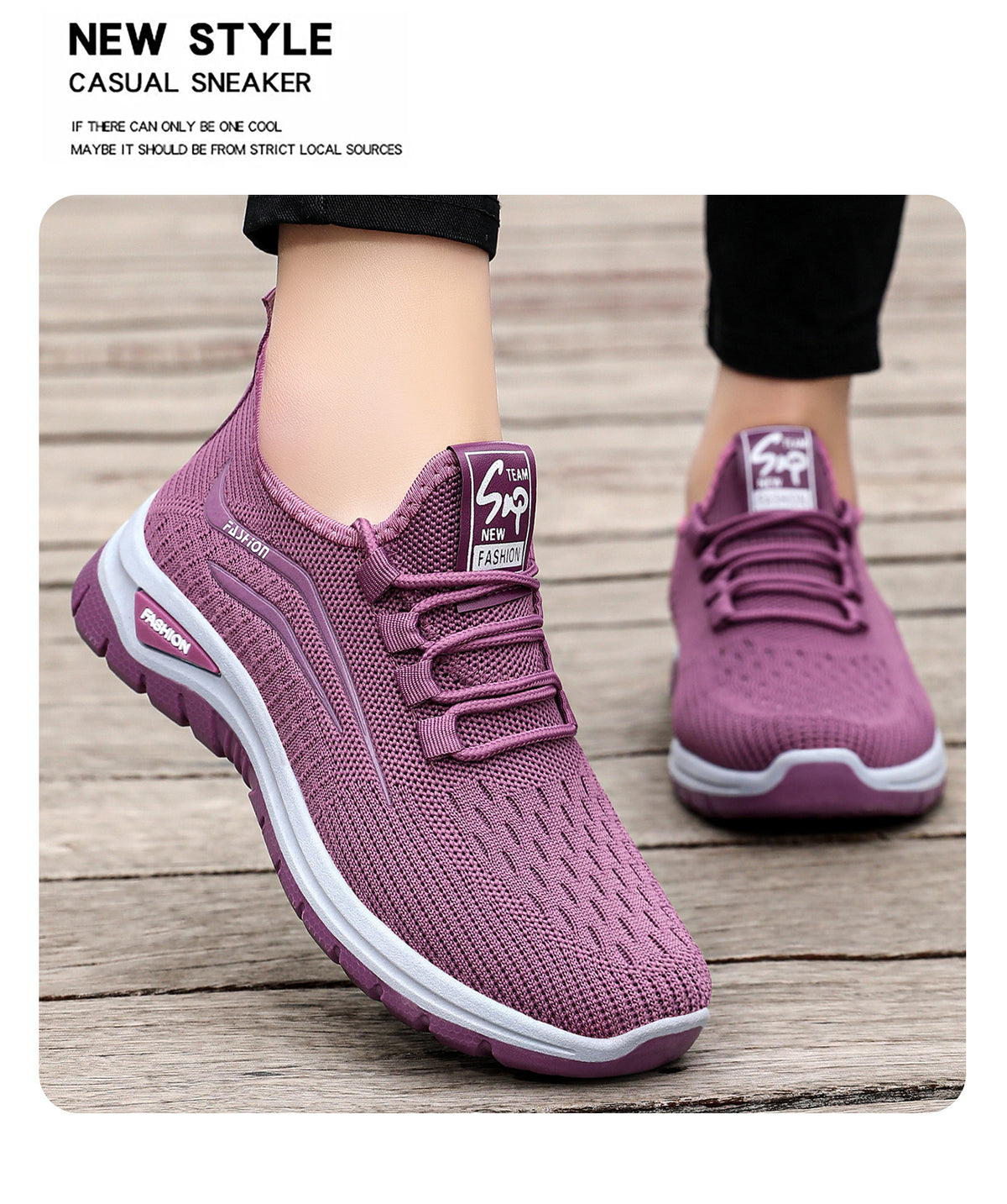 Rose Pace Lace-Up Trainers