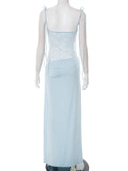 After Hours Lace-Waist Maxi Dress