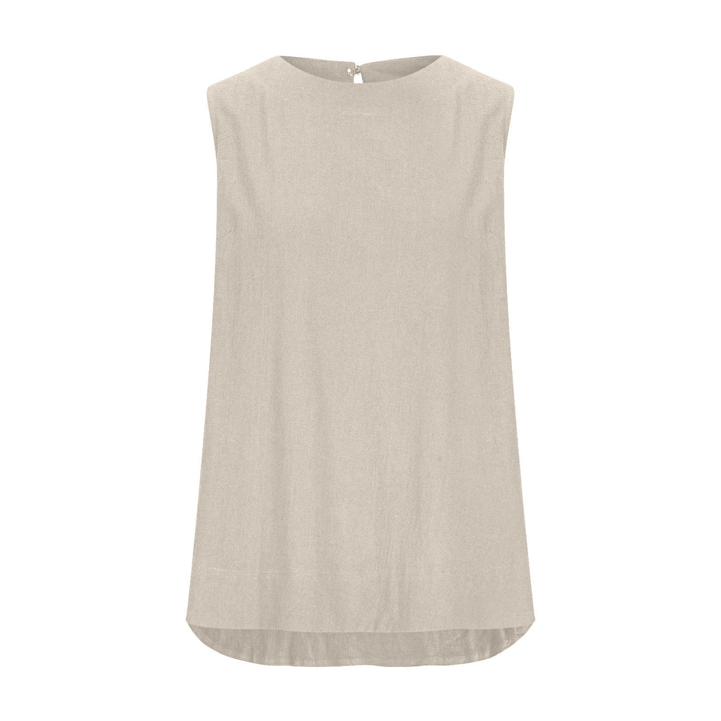 Sea Breeze Relaxed Sleeveless Top