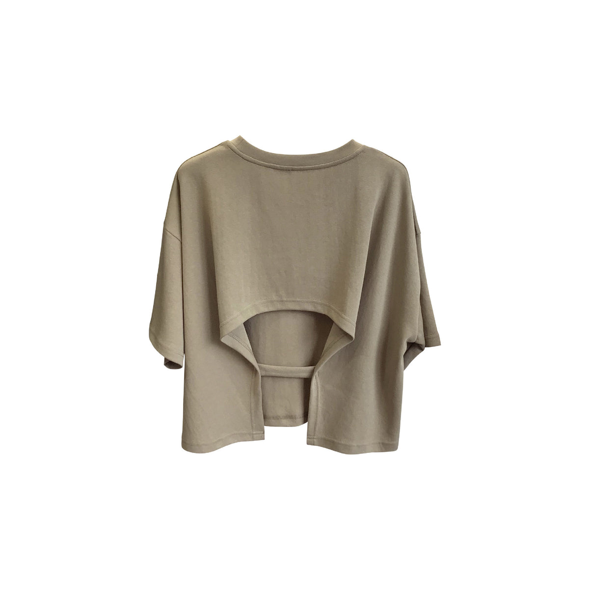 Open Secret Cut-Out Back Tee