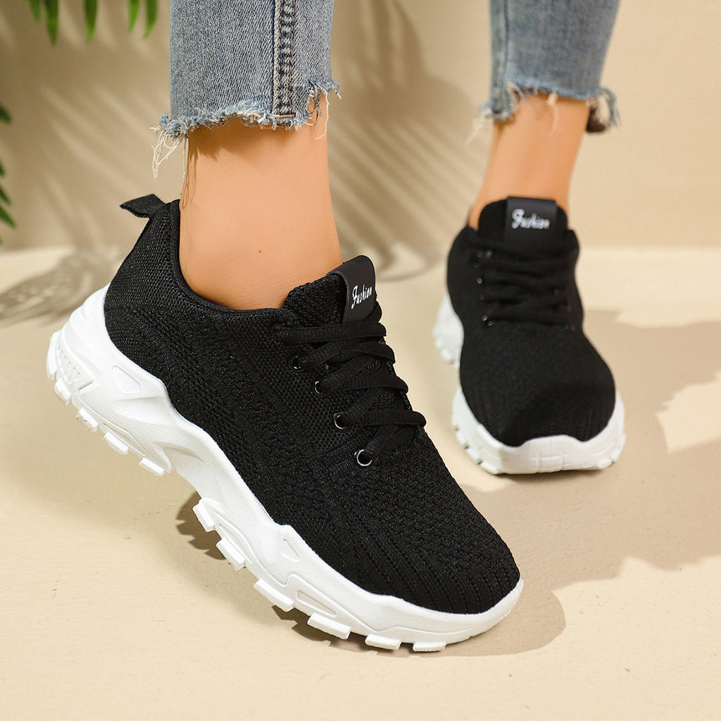 Sandy Trails Knit Trainers