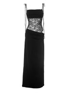 After Hours Lace-Waist Maxi Dress