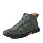 Blue Horizon Lace-Up Ankle Boots