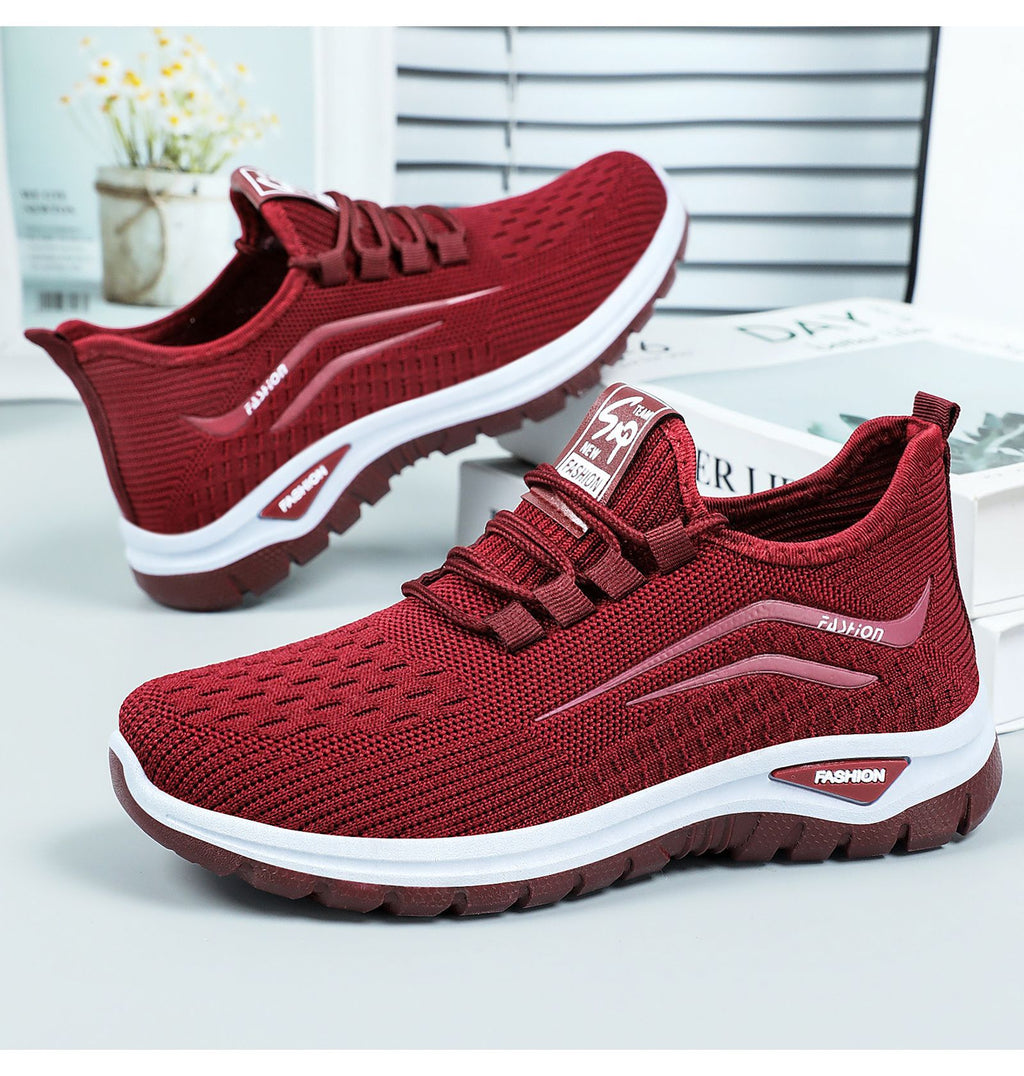 Rose Pace Lace-Up Trainers
