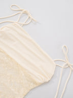 After Hours Lace-Waist Maxi Dress