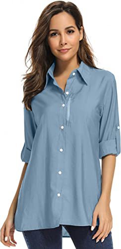 Off Duty Roll-Sleeve Shirt
