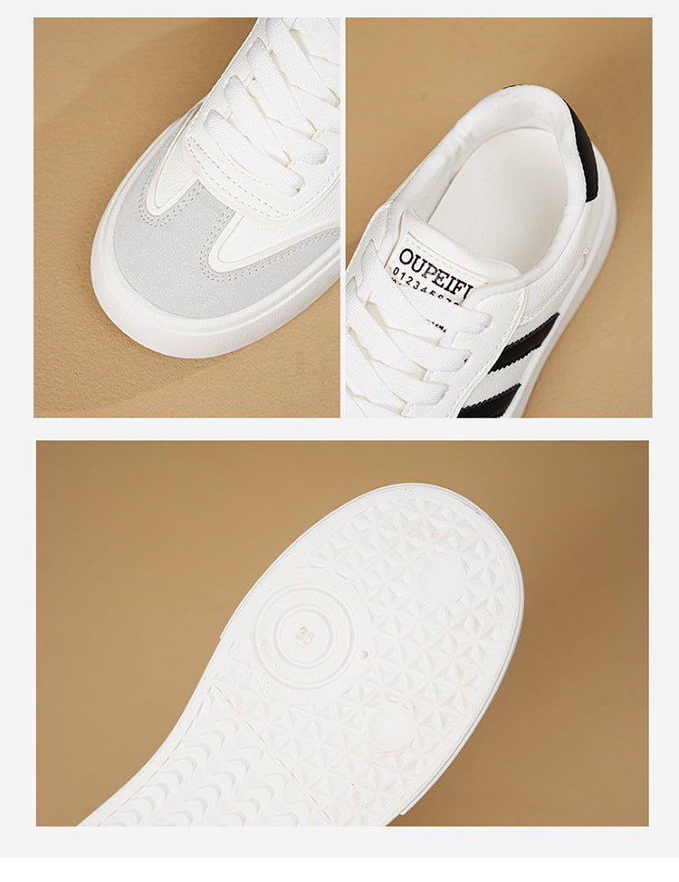Double Take Stripe Trainers