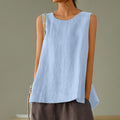 Sea Breeze Relaxed Sleeveless Top